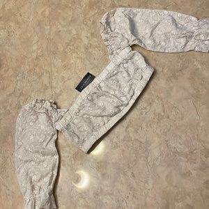 FashionNova Cream Crop Top